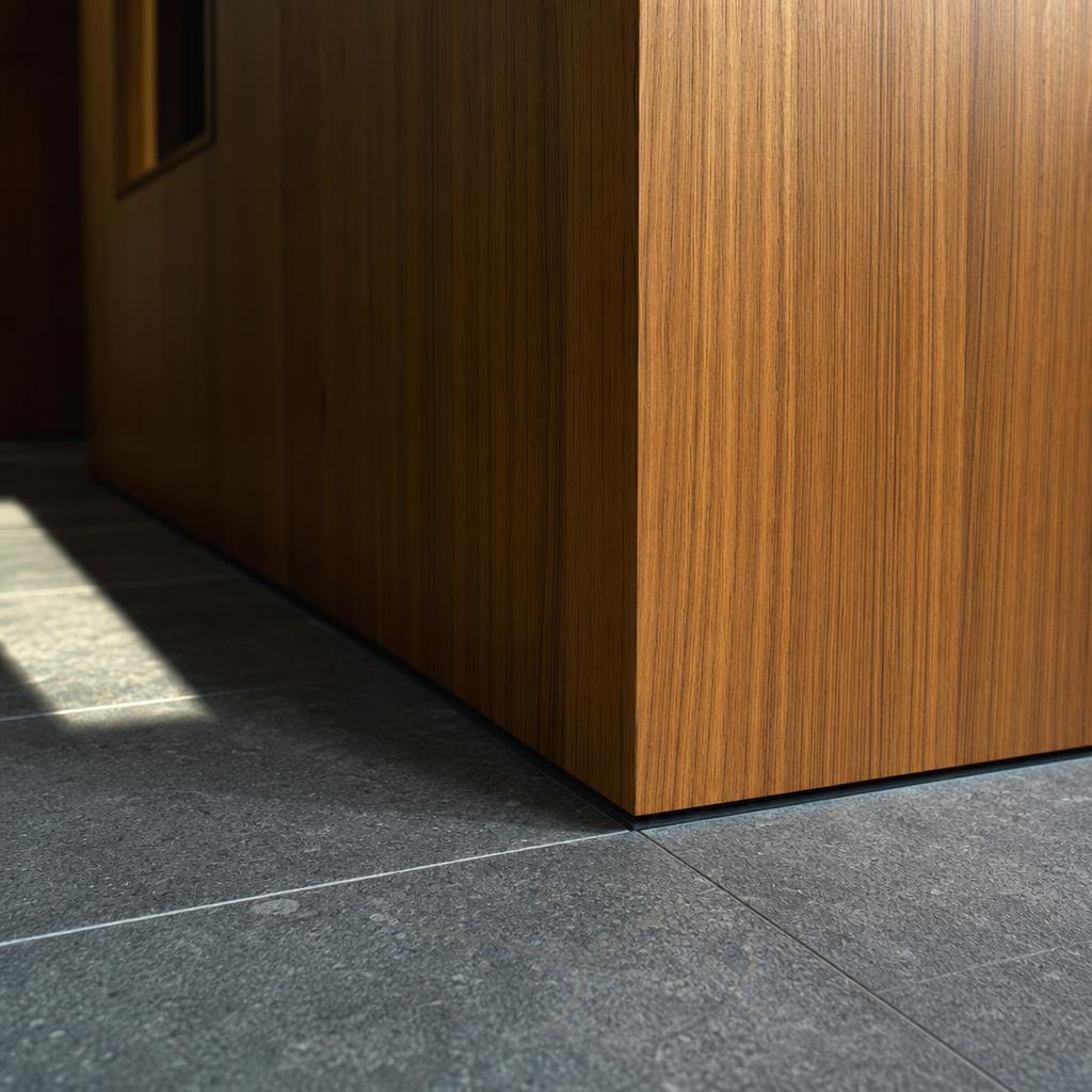 Stone and timber detail
